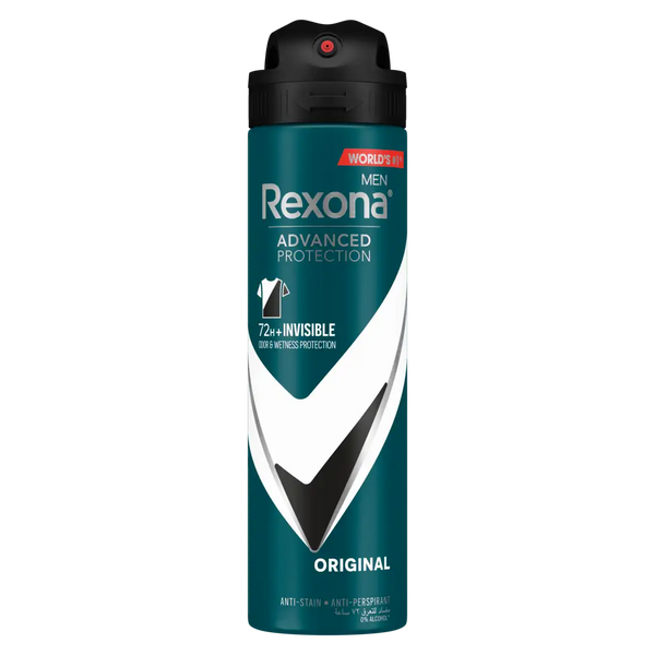 Rexona Invisible Antibacterial Men Deodorant Spray 150ml