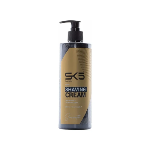 SK5 Gold Shaving Cream Smooth Shave Formula Refined Fragrance 500ml