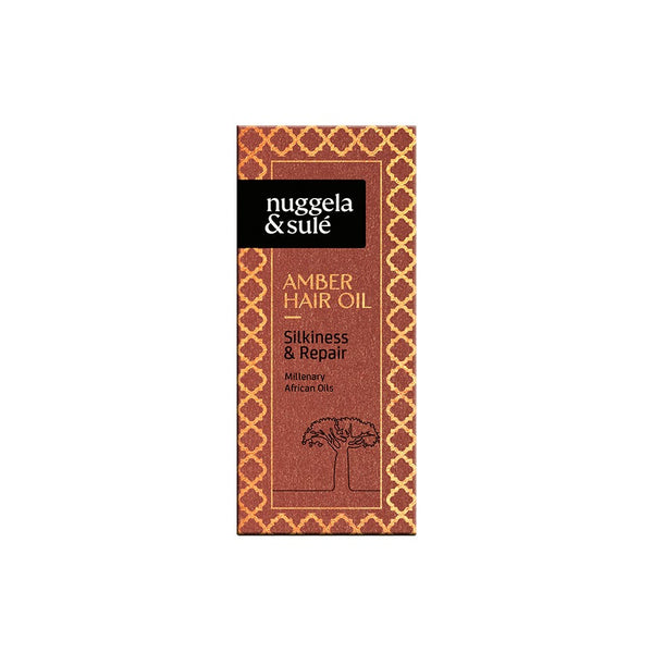 Nuggela & Sule Amber Hair Oil with Baobab, Moringa, Shea Butter, Nigella and Opuntia Oils