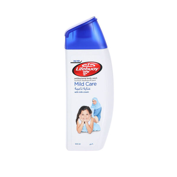 Lifebuoy Antibacterial Body Wash Soft Care Milk Cream 300ml