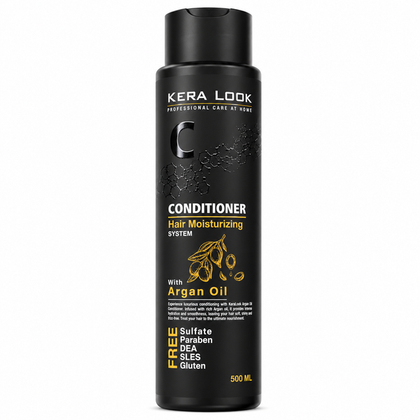 Kera Look Hair Moisturizing Conditioner Argan Oil Sulfate-Free 500 ml