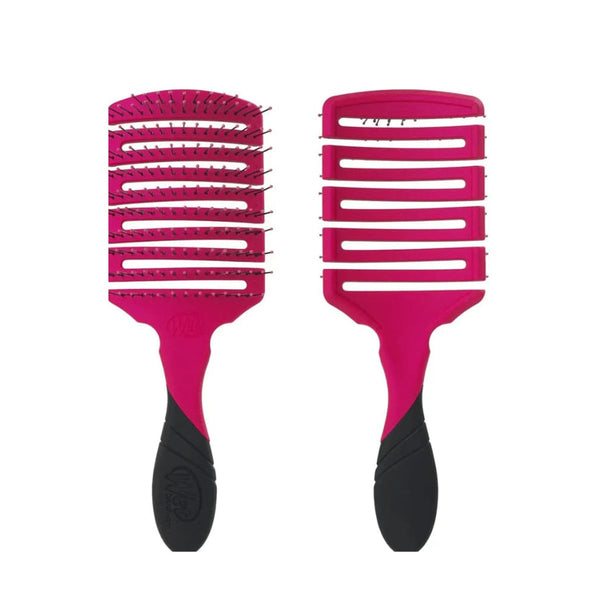 Wet Brush Pro Flex Dry Paddle Hair Brush Pink Heat-Resistant Bristles