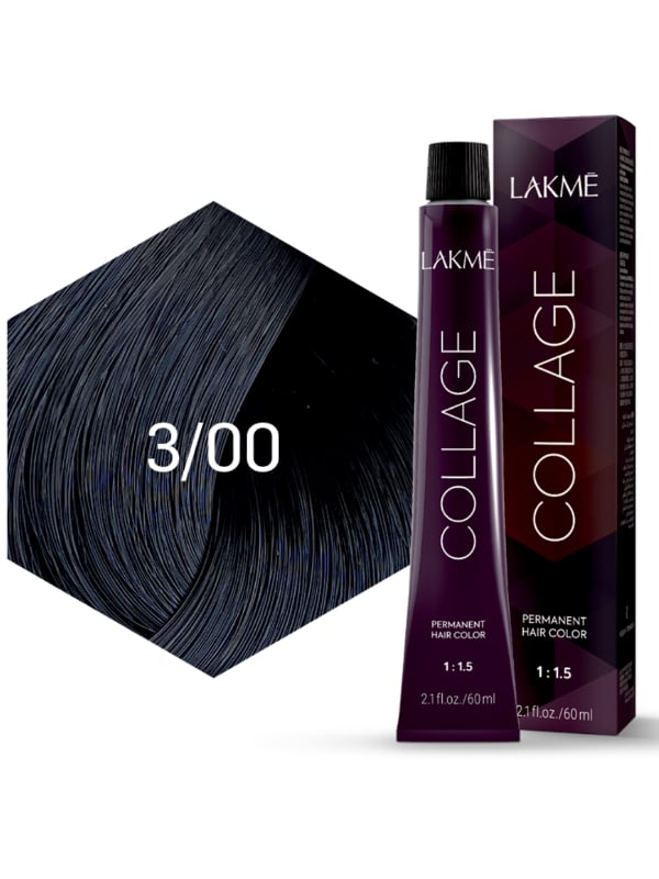 Lakme - Lakme Collage Permanent Hair Colour 3/00 Dark Brown
