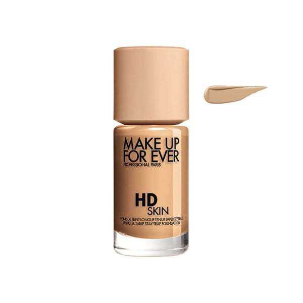 Make Up For Ever HD Skin Foundation Liquid Natural Matte Medium to Full Coverage 2Y32-Y335 30ml