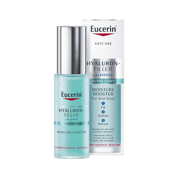 Eucerin Hyaluron-Filler Moisture Booster Gel Hyaluronic Acid Glycerin 30 ml