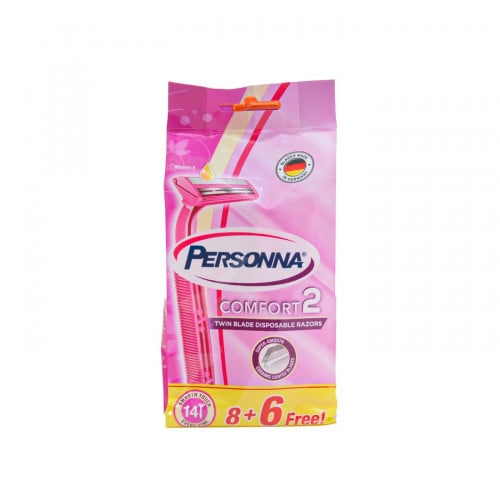 Persona Comfort Women's Razors, 2-Blade, Aloe Vera and Vitamin E
