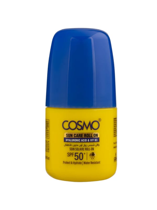 Cosmo Kids Roll-On Sunscreen SPF 50+ Hyaluronic Acid Vitamin B3 50ml