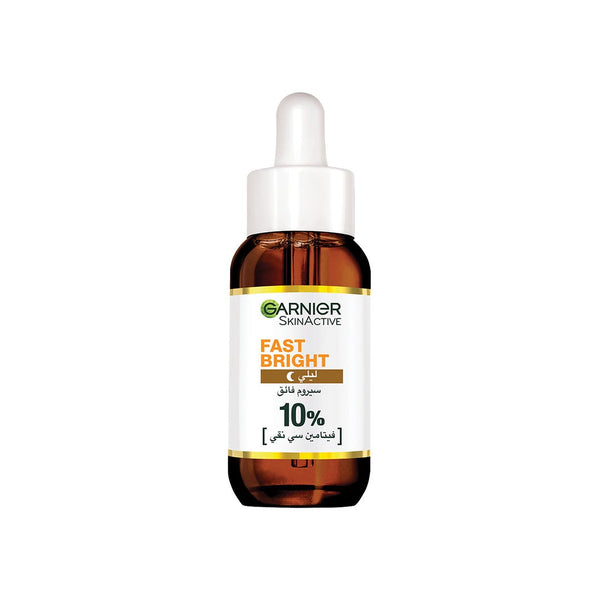 Garnier Skin Active Fast Bright Night Serum Liquid 10% Pure Vitamin C 30 ml