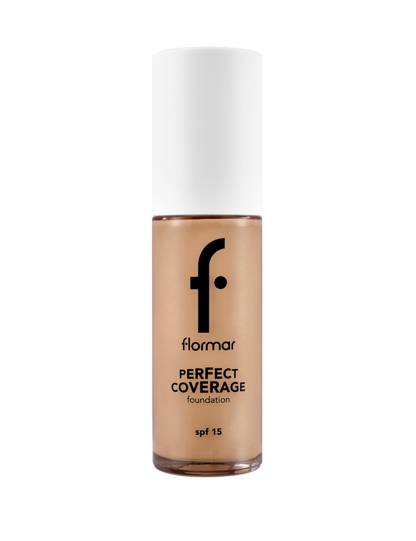 Flormar Perfect Coverage Foundation Liquid Natural Finish Honey 108