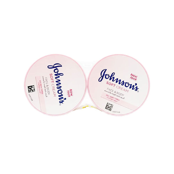 Johnson's Face & Body Cream Light Fast-Absorbing Daily Hydration
