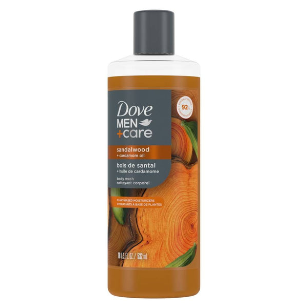 Dove Men+Care Natural Shower Gel Sandalwood & Cardamom 532 ml