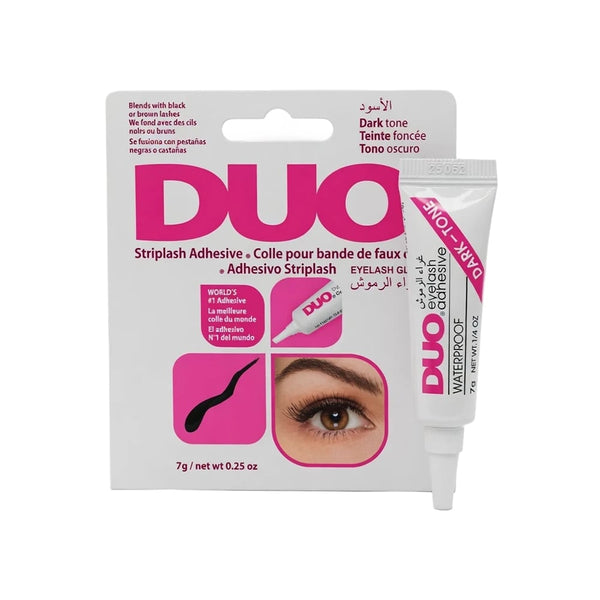 DUO Black Eyelash Adhesive Glue, Quick-Dry False Lash Bond, 7 g