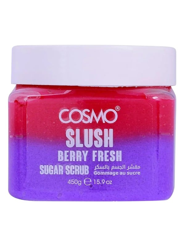 Cosmo Berry Sugar Body Scrub, Refreshing Scent, Natural Sugar Crystals