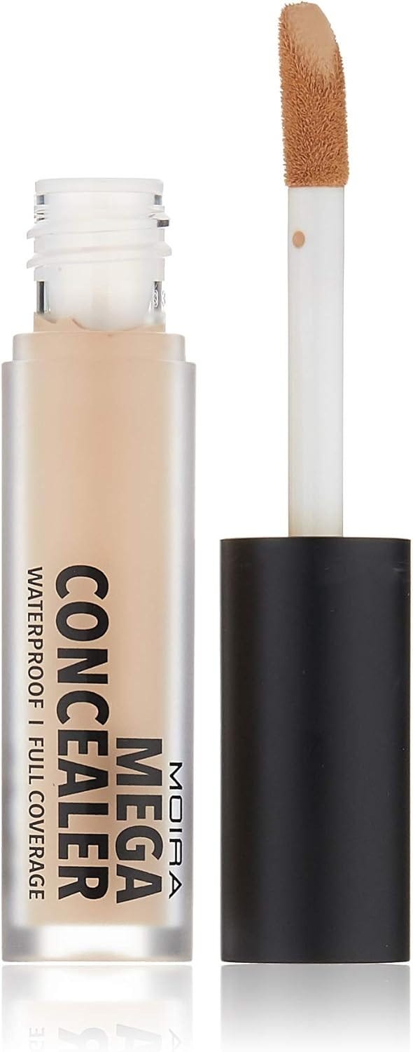 Moira Mega Waterproof Concealer Creamy Natural Finish Warm Oat #1.75