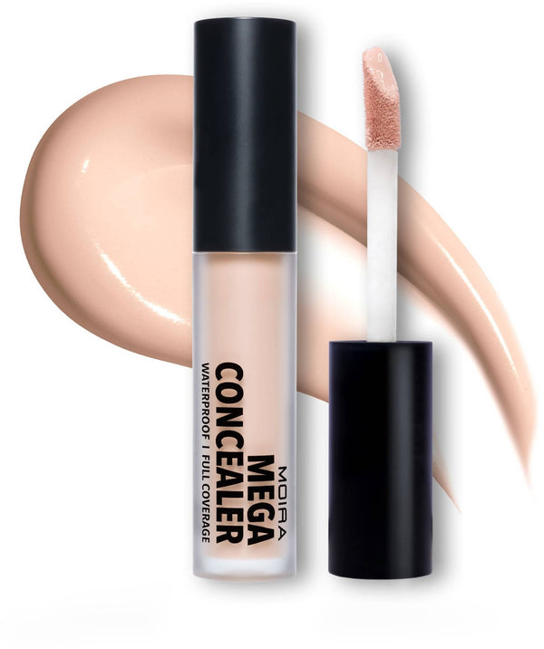 Moira Mega Waterproof Concealer Creamy High-Coverage Bisque #1.25