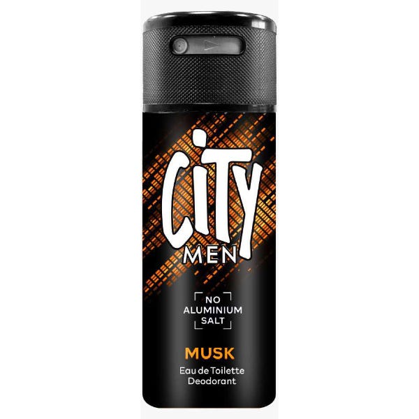 City Men Deo Spray Musk Fragrance Deodorant 150 ml