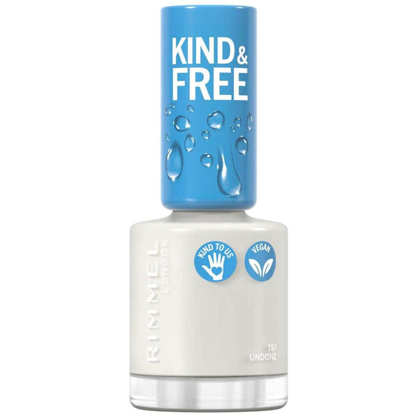 Rimmel Kind & Free Nail Polish Gloss Finish Vegan Formula Fresh Undone 151