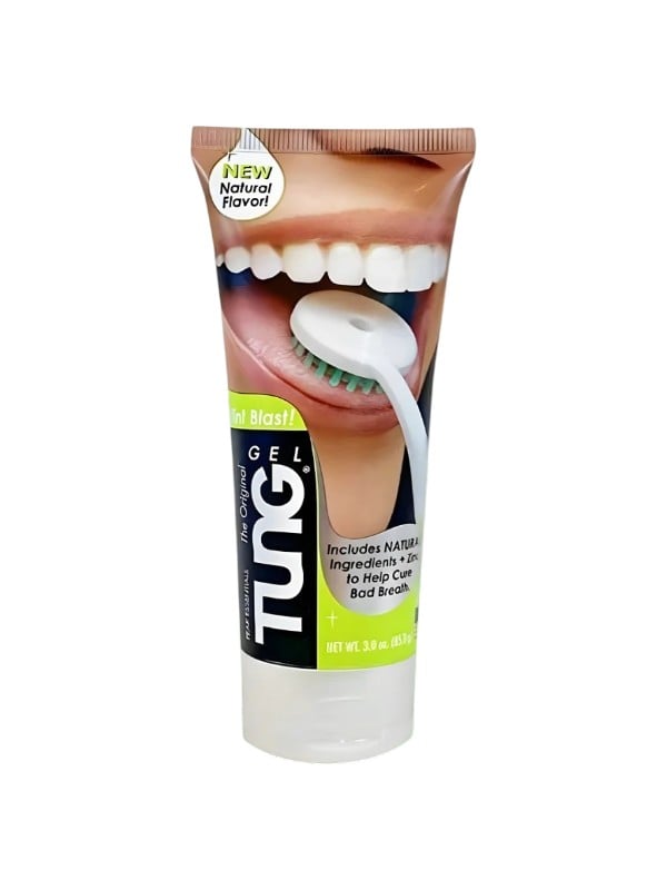 TUNG Original Tongue Cleaner Gel Mint Blast Zinc-Enriched Formula 85g