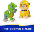 PAW Patrol Rescue Wheels Pup Squad 6-Piece Action Figure Gift Set, Chase, Marshall, Skye, Rubble, Rocky & Zuma, Ages 3+