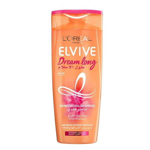 L'Oreal Paris Elvive Dream Long Shampoo Creamy Formula Castor Oil Vitamin B3 600ml