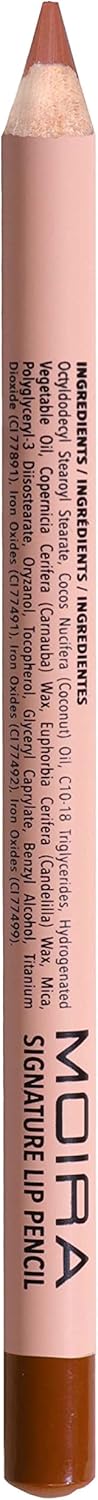 Moira Signature Lip Pencil Creamy Long-Lasting Lip Liner 007 Apricot Brown 1 Pc