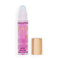 Revolution Glass Kiss Roller Ball Lip Oil Shimmer Enchanted Purple