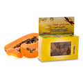 Papaya Nature Pure Fruity Soap Bars Papain Exfoliating Moisturizing Fruity Scent 6 x 135 g