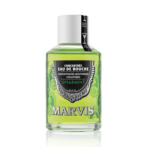 Marvis Strong Mint Mouthwash Concentrate, Refreshing Mint Flavor, 120 ml