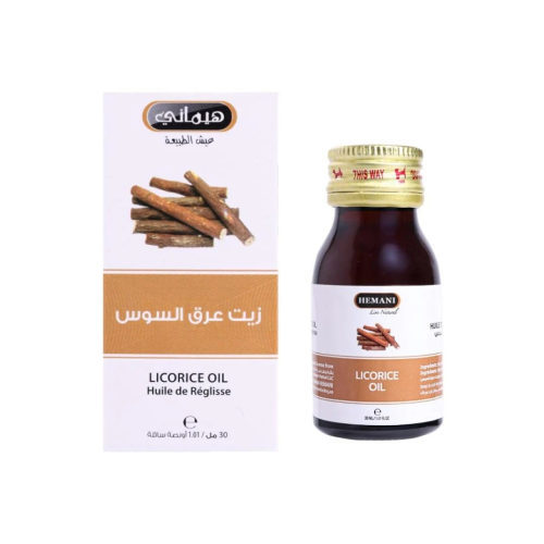 Hemani Licorice Oil Lightweight Skin & Hair Care Oil 30 ml