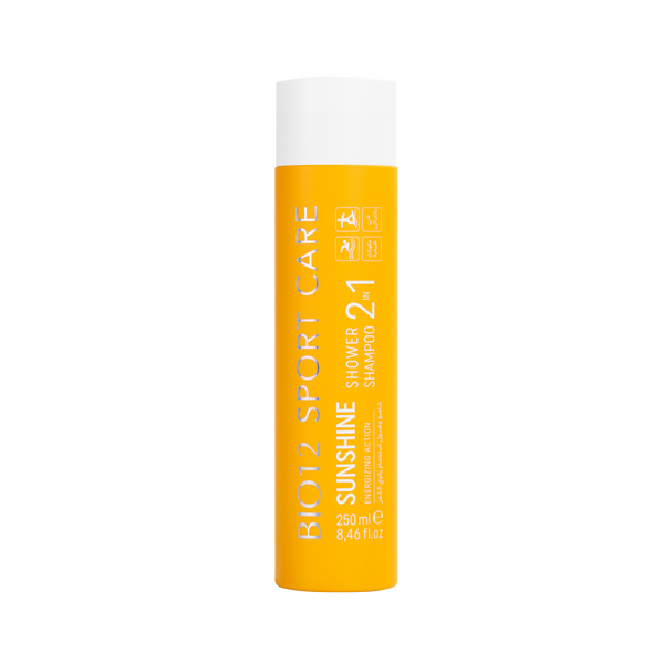 BIO12 Sunshine Shower Shampoo Hair & Body Wash Keratin 250ml