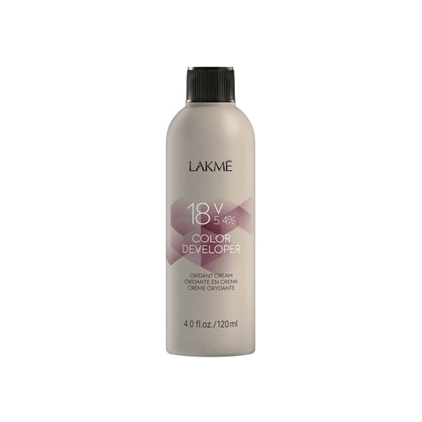 Lakme 18V 5.4% Color Developer Oxidizing Cream Hydrogen Peroxide 120 ml