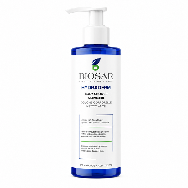 Biosar Hydraderm Body Shower Gel Moisturizing Cleansing