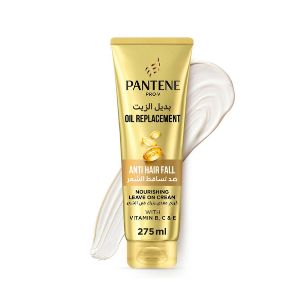 Pantene Oil Replacement Leave-In Cream Vitamin-Enriched Hair Treatment
