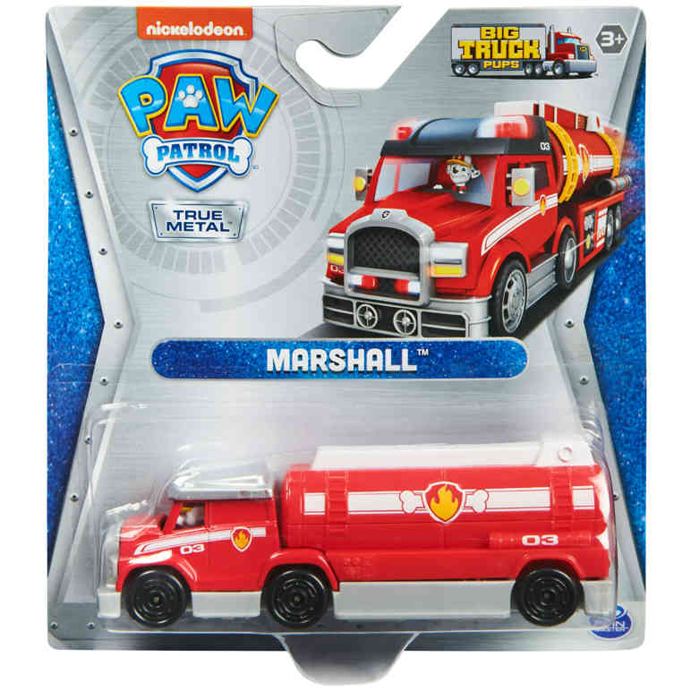 PAW Patrol True Metal Big Truck Vehicle 1:55 Scale