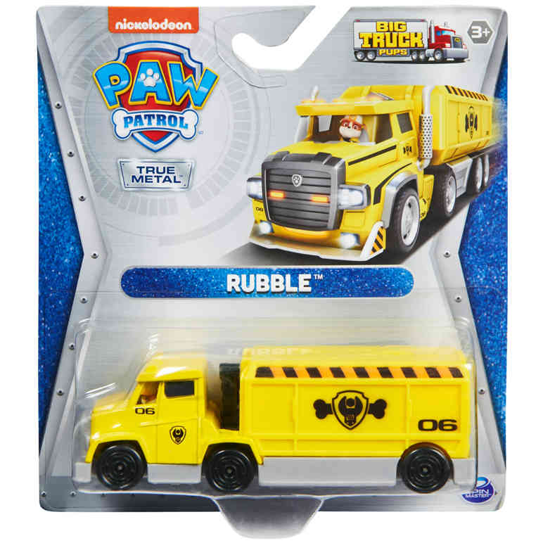 Paw Patrol Big Truck Pups True Metal Vehicle 1:55 Scale