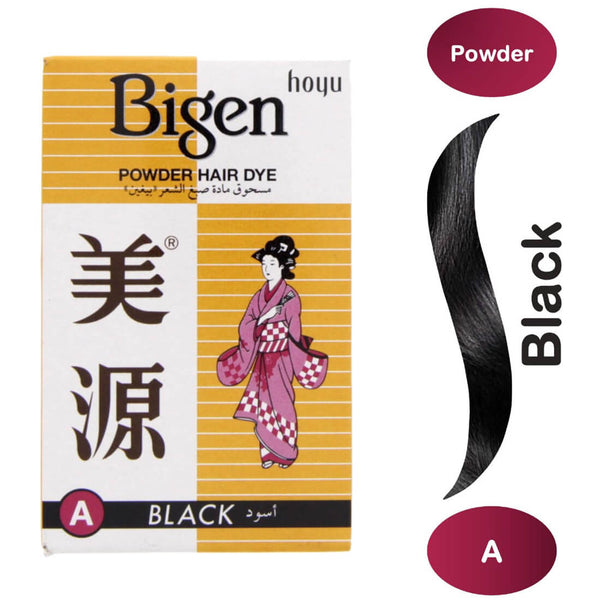 Bigen Hair Color Powder Ammonia-Free Black