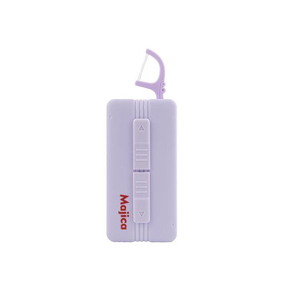 Majica Dental Floss Picks Dispenser Pocket Travel Pack 10 Pieces