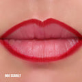 Moira Flirty Lip Pencil Creamy Lip Liner Long-Lasting Scarlet 004, 1 Pc