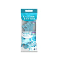 Gillette Simply Venus 2 Disposable Razors for Women, 2-Blade Design, MoistureRich Strip, 4 Pieces