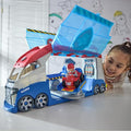 PAW Patrol New Paw Patroller Team Vehicle with Ryder & ATV, Dual Launchers, Holds 6 Vehicles, 22-Inch