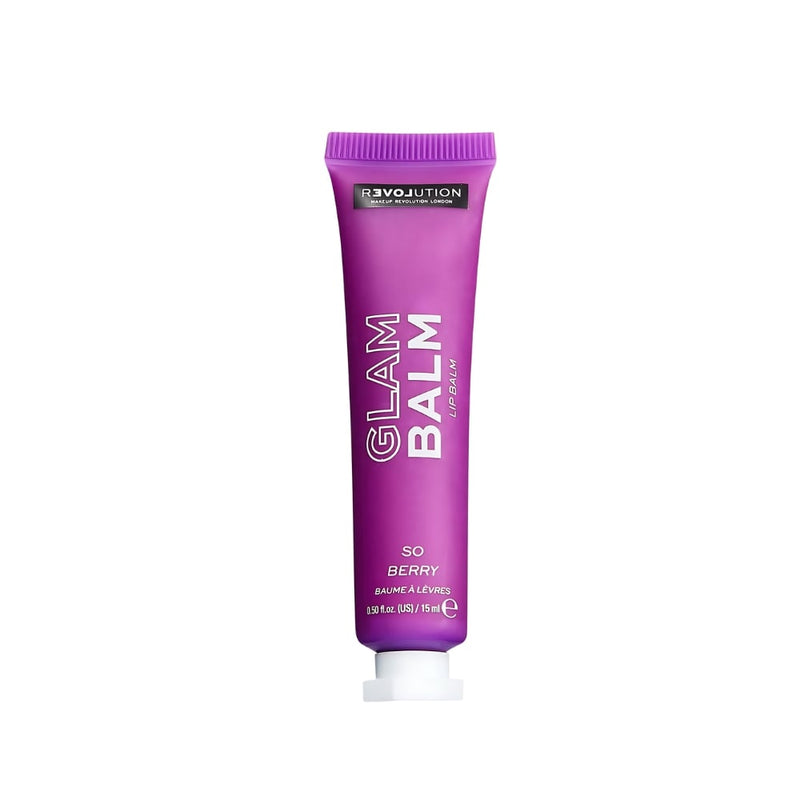Revolution Glam Balm So Berry Lip Balm Creamy Glossy Finish 15ml