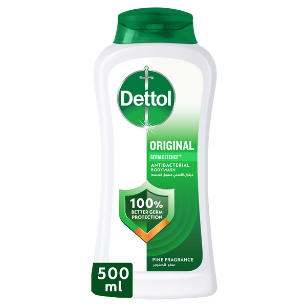 Dettol Original Shower Gel Body Wash Pine Scent 500ml