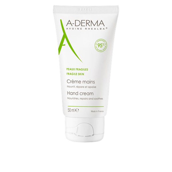 A-Derma Hand & Nail Cream Hydrating Hyaluronic Acid 50ml