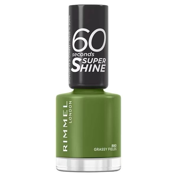 Rimmel 60 Shade Extension 880 Nail Polish, High-Shine Chip-Resistant Colour