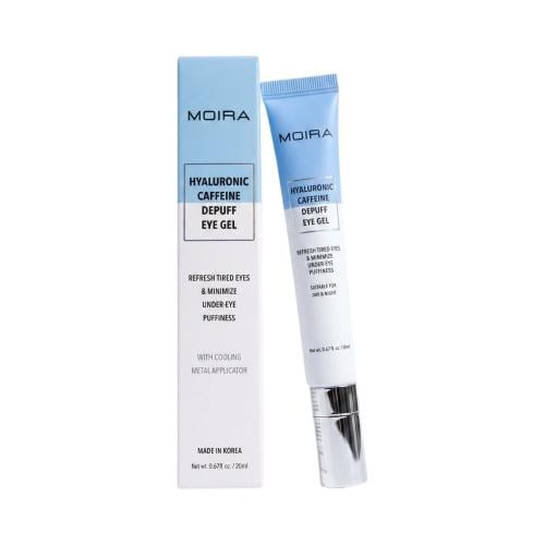 Moira Caffeine & Hyaluronic Acid Eye Gel Cooling Ceramic Applicator 20ml