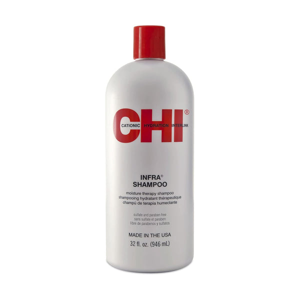 CHI Infra Moisturizing Shampoo Silk Proteins Jojoba Oil All Hair Types