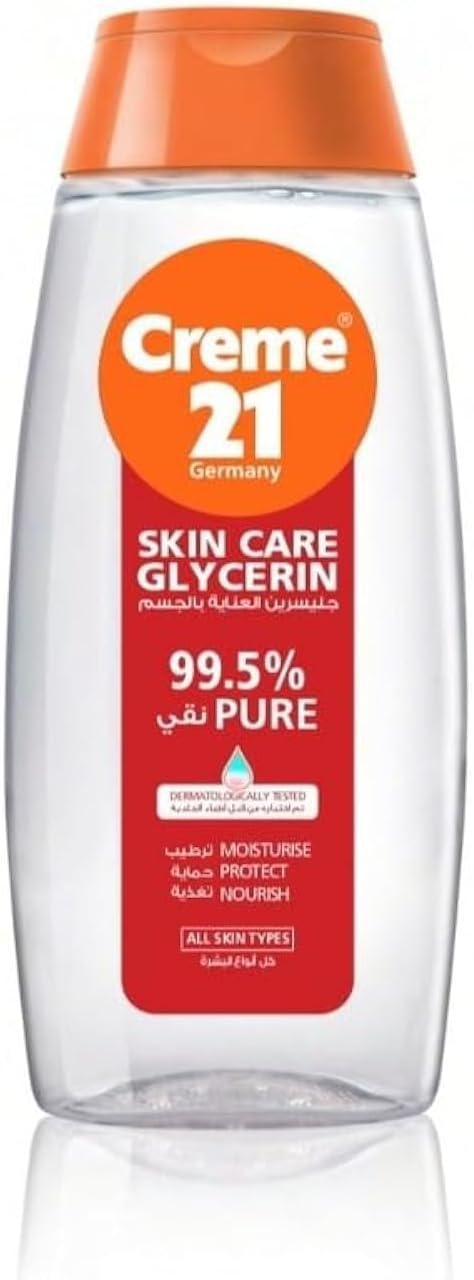 CREME 21 Glycerin Oil Moisturizer Lightweight Hydrating Formula 200 ml