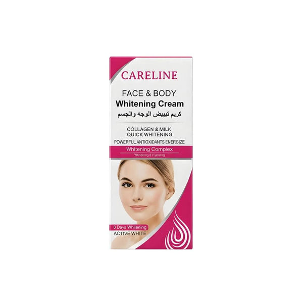 Careline Collagen & Milk Face and Body Cream Brightening Hydration 120 ml