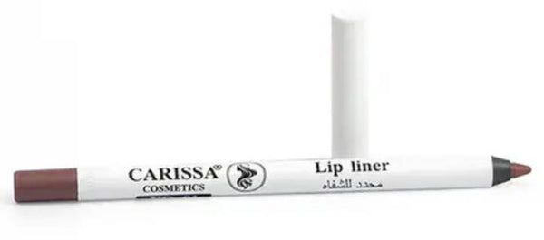 Carissa Cosmetics Lip Liner Waterproof Creamy Long-Wear Pencil N 01, 1 Piece