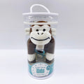 Baby Works Bibipals Cheeky Monkey Plush Pacifier Holder Toy, Miki Brown